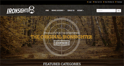 Desktop Screenshot of ironsighter.com